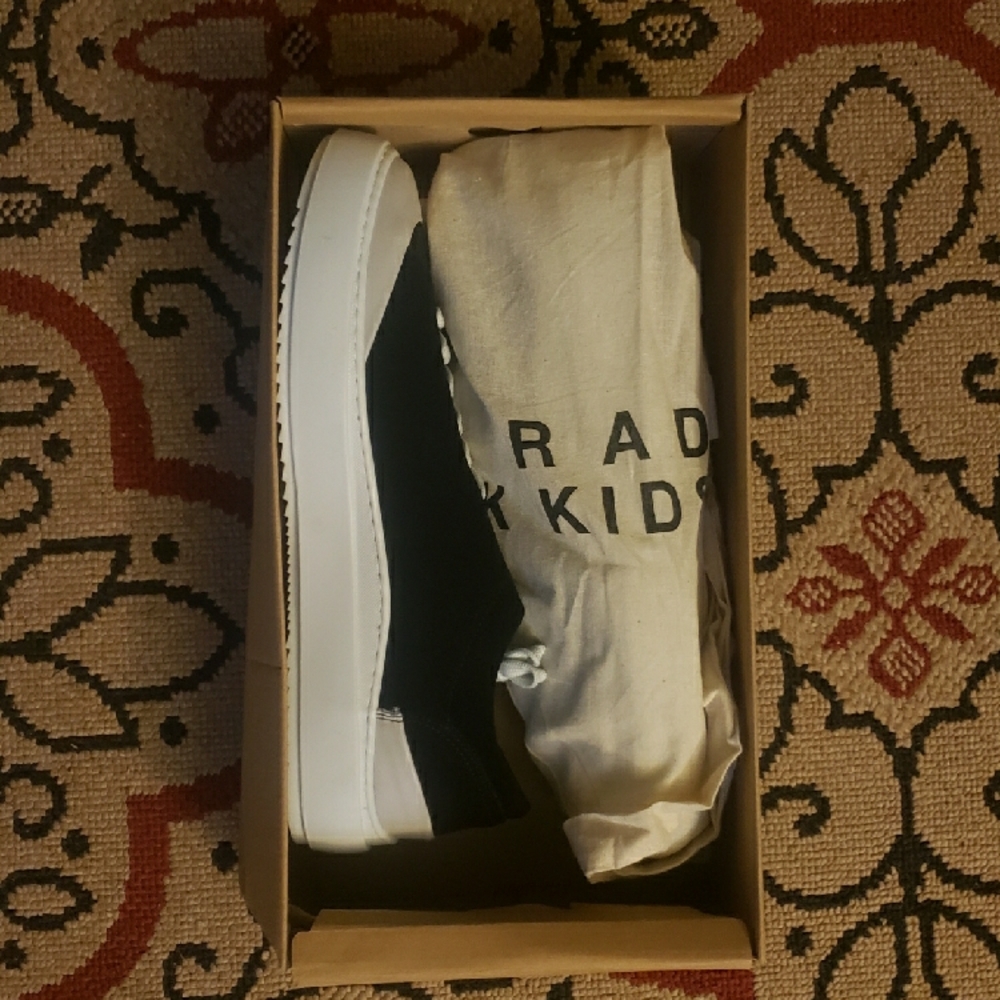 The Rad Black Kids Shoes
